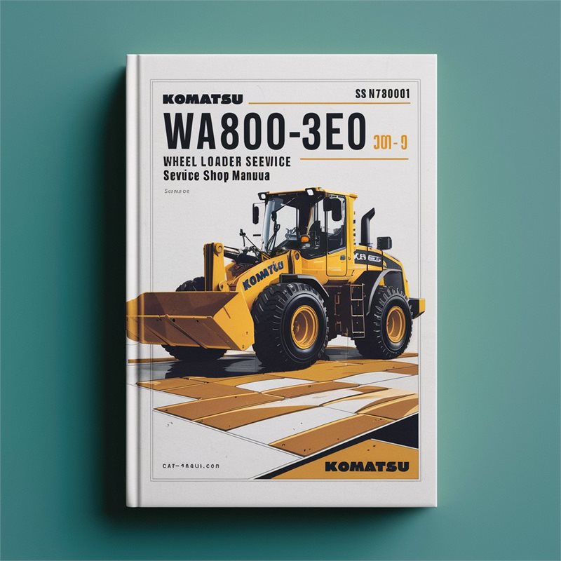 Komatsu WA800-3E0 WA900-3E0 Wheel Loader Shop (sn:70001 Up ...) Service Repair Workshop Manual PDF