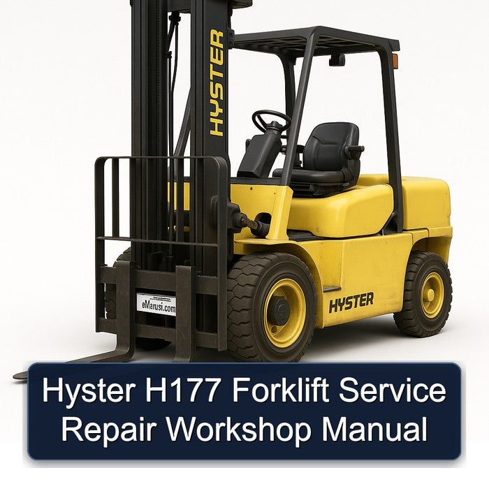 Hyster H177 Forklift Service Repair Workshop Manual PDF