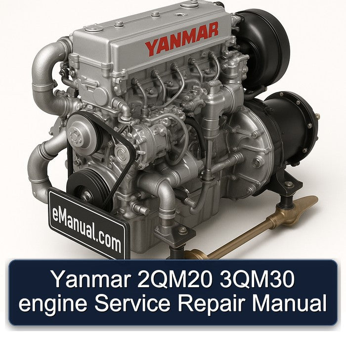 Yanmar 2qm20 3qm30 Engine Service Repair Workshop Manual