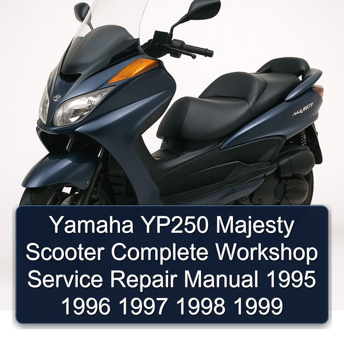 1995-1999 Yamaha Majesty YP250 Scooter Service Repair Workshop Manual