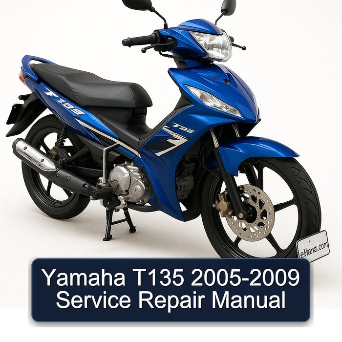2005-2009 Yamaha T135 Service Repair Workshop Manual