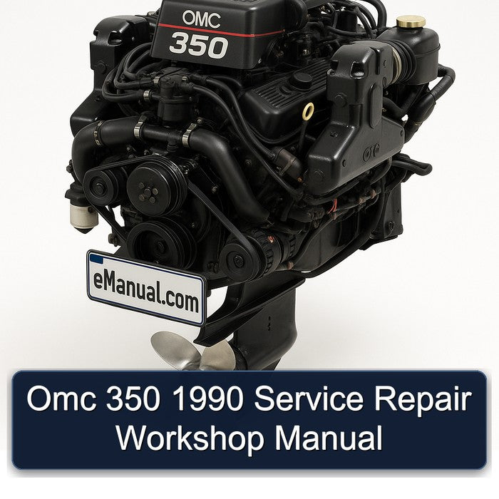 1990 Omc 350 Service Repair Workshop Manual