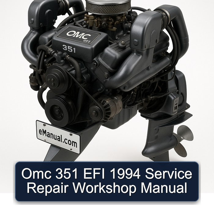 1994 Omc 351 EFI Service Repair Workshop Manual