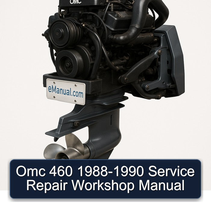 1988-1990 Omc 460 Service Repair Workshop Manual