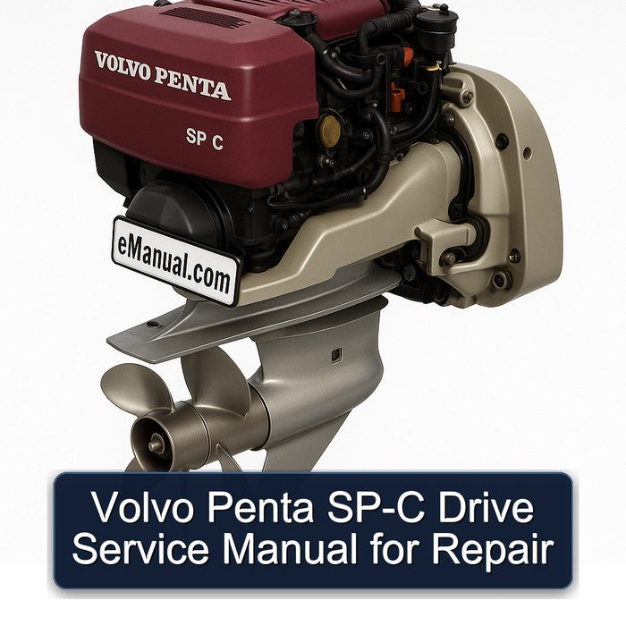 Volvo Penta SP-C Drive Service Repair Workshop Manual