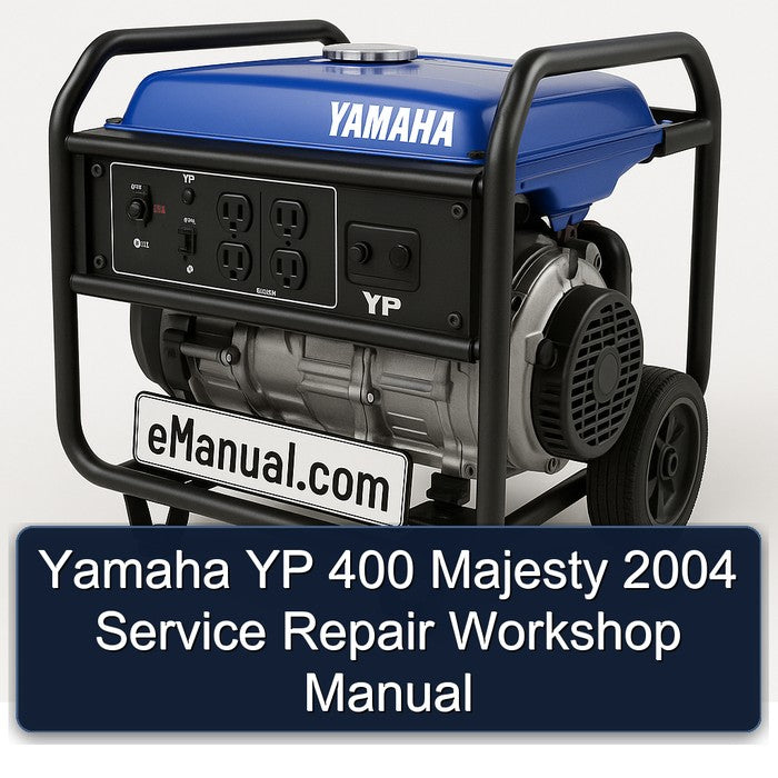 2004 Yamaha YP 400 Majesty Service Repair Workshop Manual