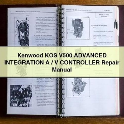 Kenwood KOS V500 ADVANCED INTEGRATION A / V CONTROLLER Repair Manual