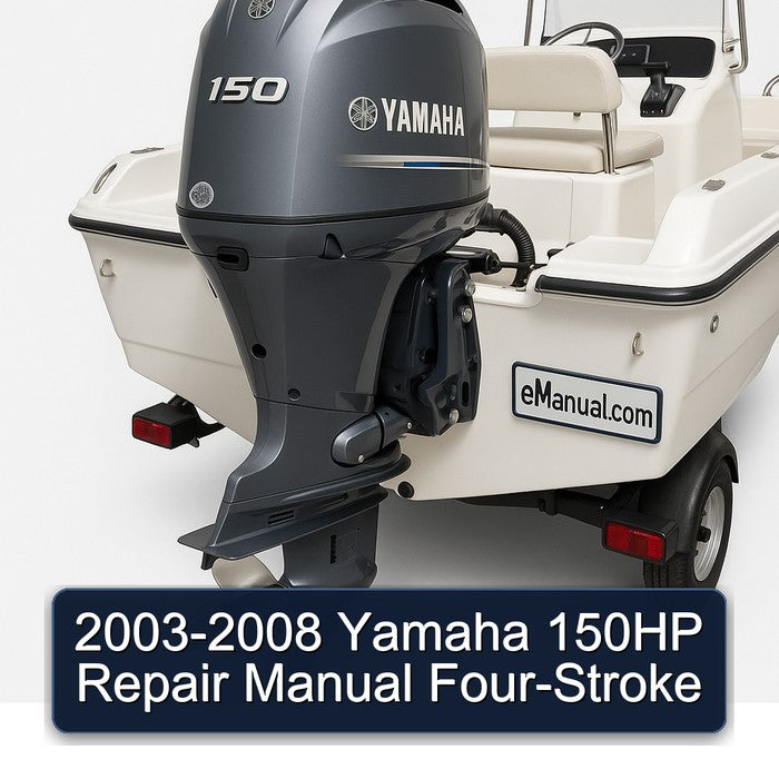 2003-2008 Yamaha 150HP Four-stroke Service Repair Workshop Manual