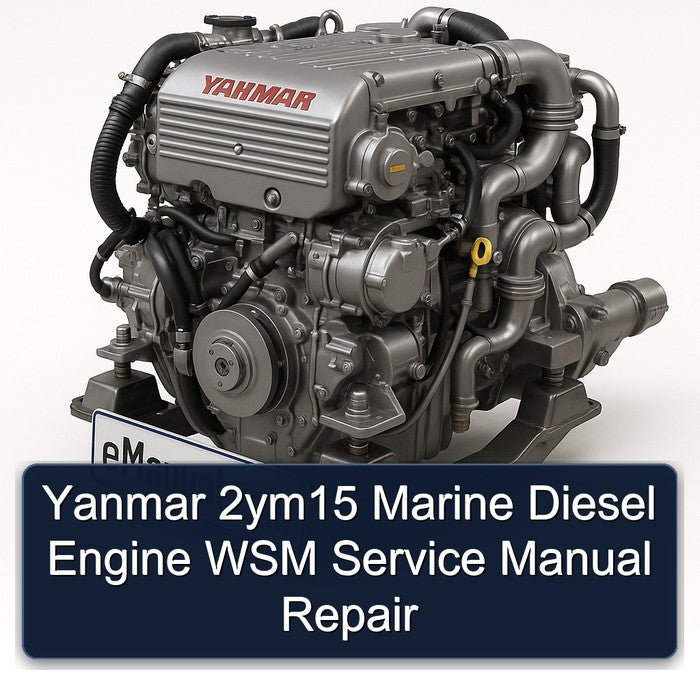 Yanmar 2ym15 Marine Diesel Engine WSM Service Repair Workshop Manual