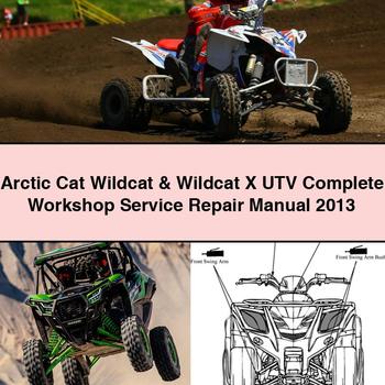 2013 Arctic CAT Wildcat X UTV Service Repair Workshop Manual