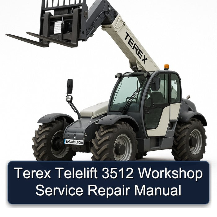 Terex Telelift 3512 Service Repair Workshop Manual