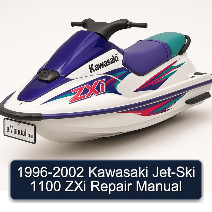 1996-2002 Kawasaki JET-SKI 1100 Zxi Service Repair Workshop Manual