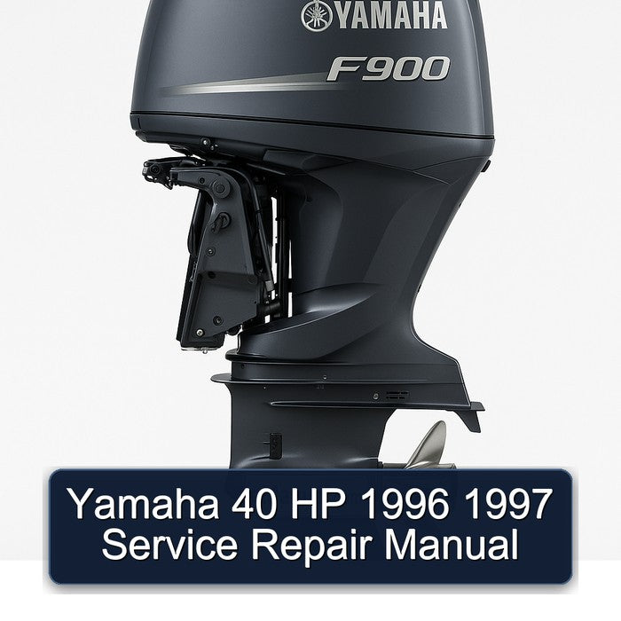 1996-1997 Yamaha 40 HP Service Repair Workshop Manual