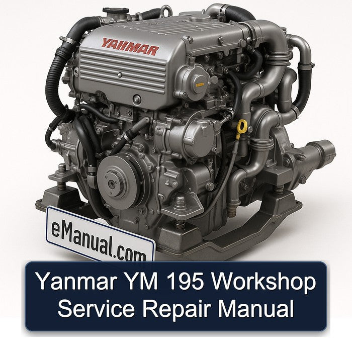 Yanmar YM 195 Service Repair Workshop Manual