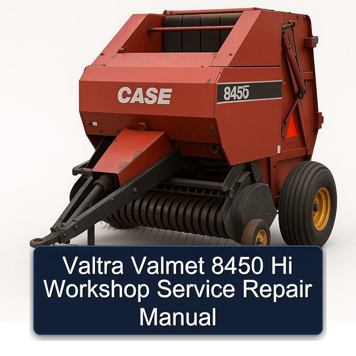 Valtra Valmet 8450 Hi Service Repair Workshop Manual