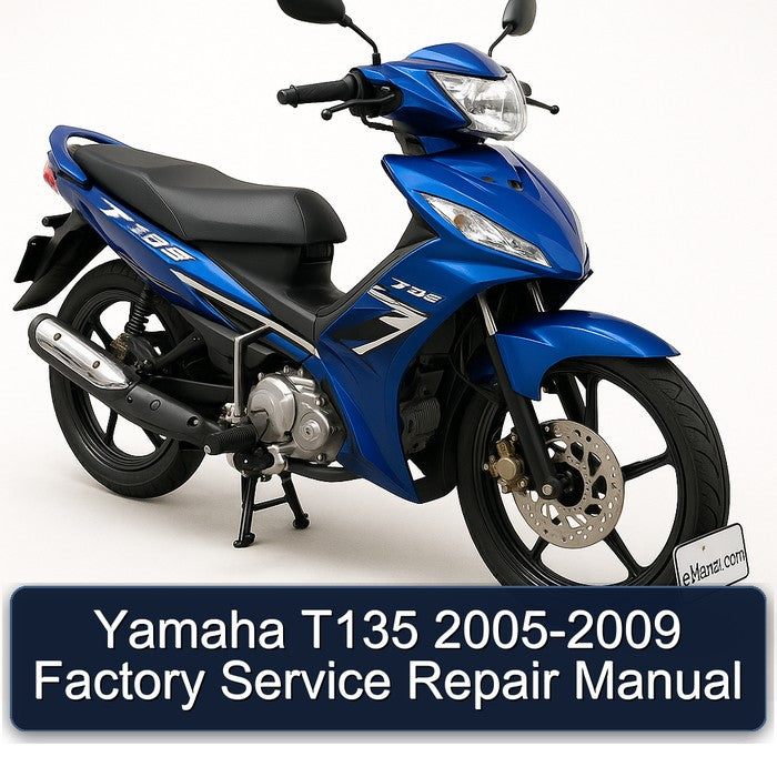 2005-2009 Yamaha T135 Service Repair Workshop Manual