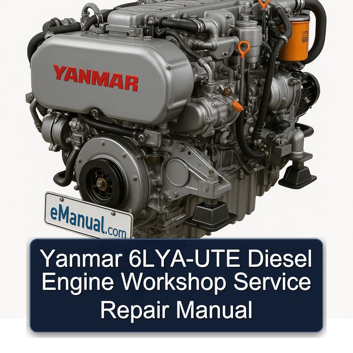 Yanmar 6LYA-UTE Diesel Engine Service Repair Workshop Manual