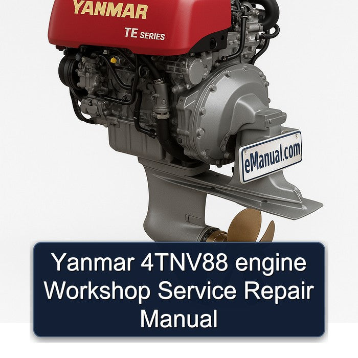 Yanmar 4tnv88 Engine Service Repair Workshop Manual