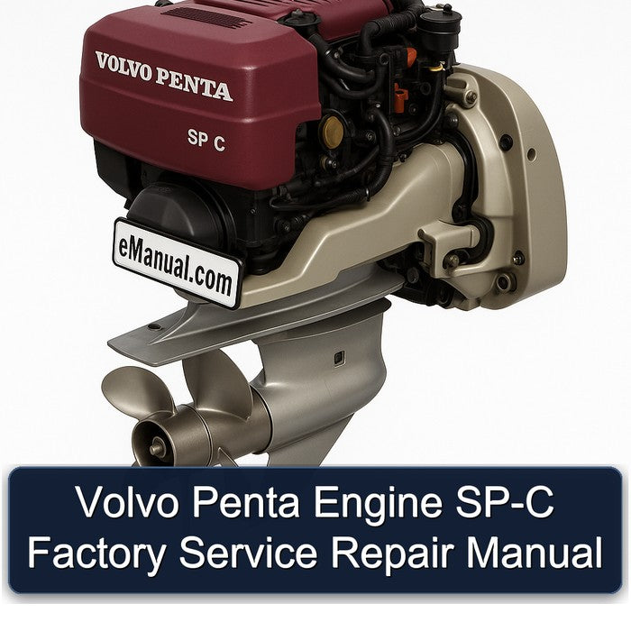 Volvo Penta Engine SP-C Service Repair Workshop Manual