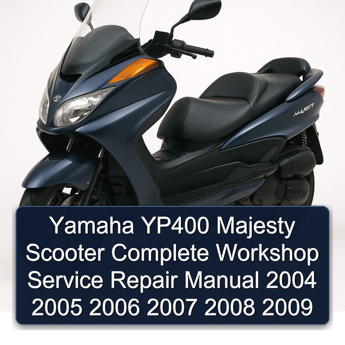 2004-2009 Yamaha Majesty YP400 Scooter Service Repair Workshop Manual