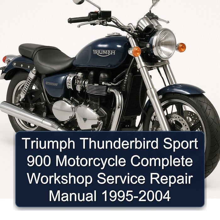 1995-2004 Triumph Thunderbird Sport 900 Motorcycle Service Repair Workshop Manual