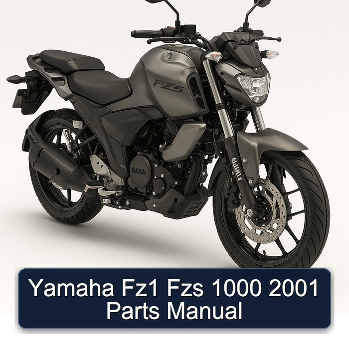 2001 Yamaha FZS Models FZ1 1000 Parts Catalog