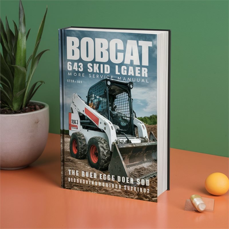 Bobcat 643 Skid Steer Loader Service Repair Workshop Manual