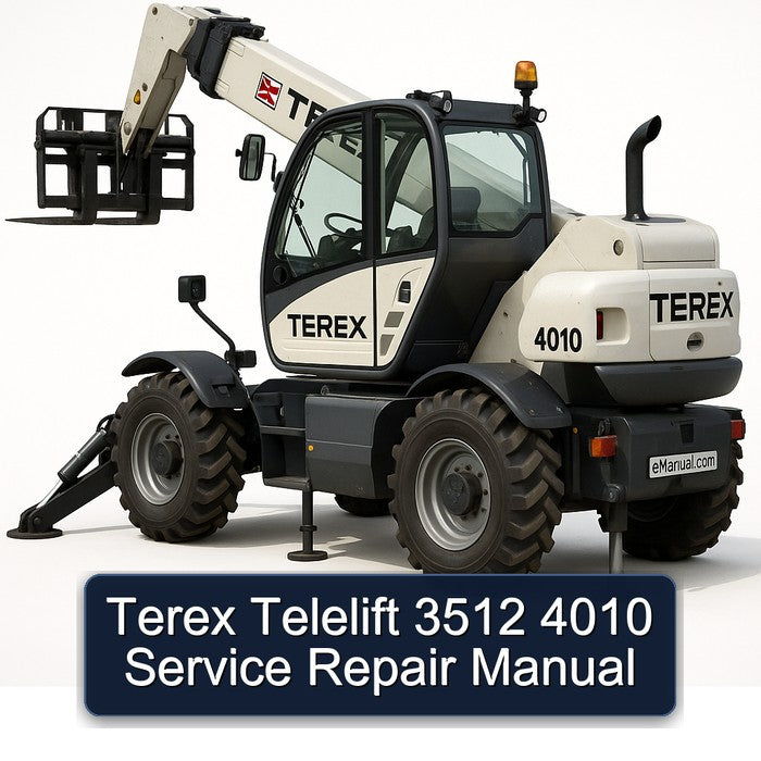 Terex Telelift 3512 4010 Service Repair Workshop Manual