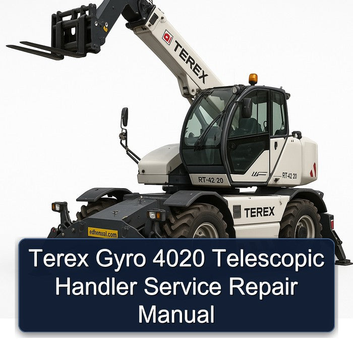 Terex Gyro 4020 Telescopic Handler Service Repair Workshop Manual