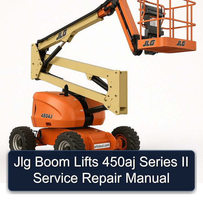 Jlg Boom Lifts 450AJ Series II Service Repair Workshop Manual