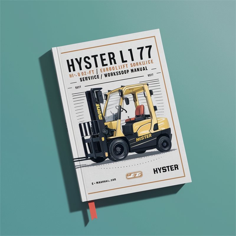 Hyster L177 H2.0ft H3.5ft Europe Forklift / Service Repair Workshop Manual