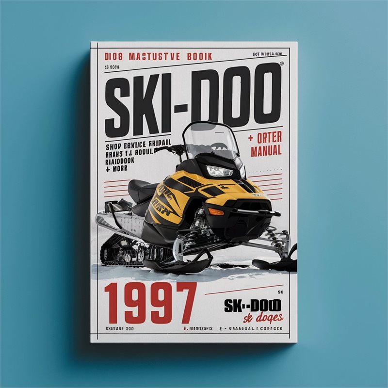1997 SKI-DOO Snowmobile All Models Shop Parts Operator Racing Operator's Manual