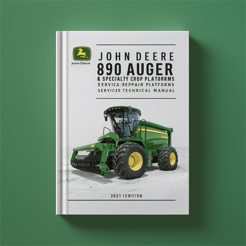 John Deere 890 Auger Specialty Crop Platforms (TM1632) Service Repair Workshop Manual