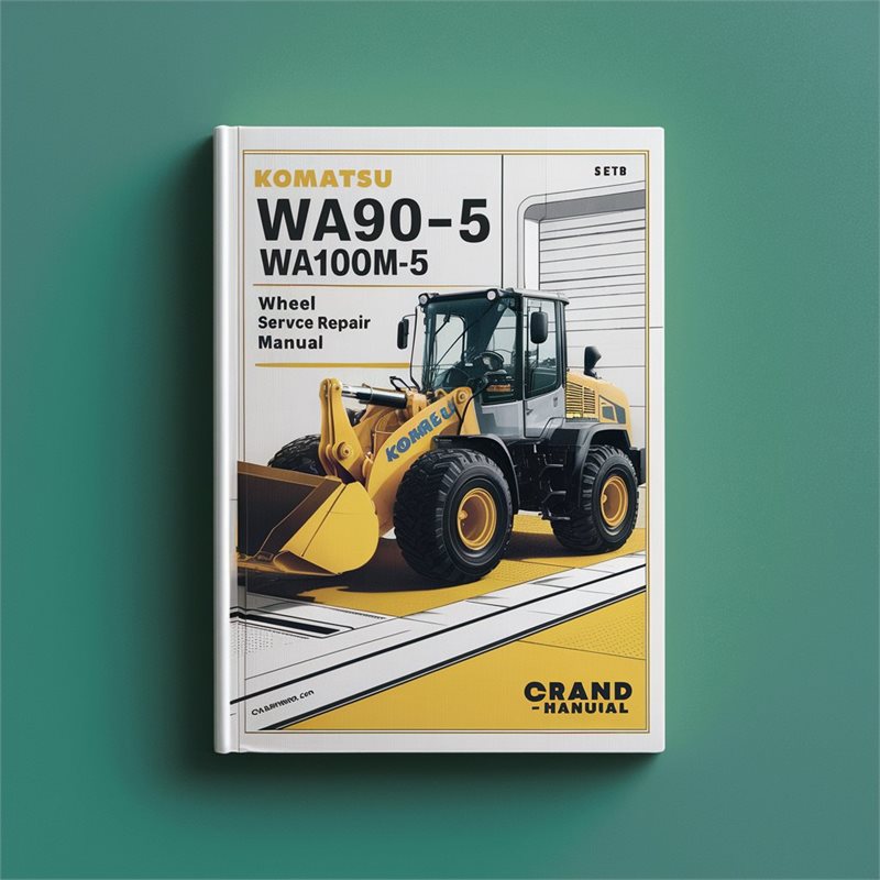 Komatsu WA90-5 Wa100m-5 Wheel Loader Service Repair Workshop Manual