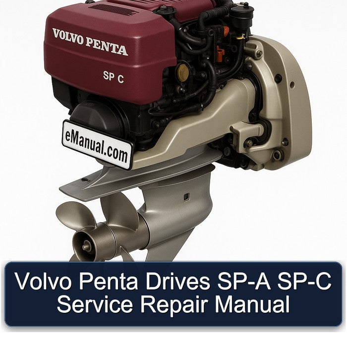 Volvo Penta Drives Sp SP-C Service Repair Workshop Manual