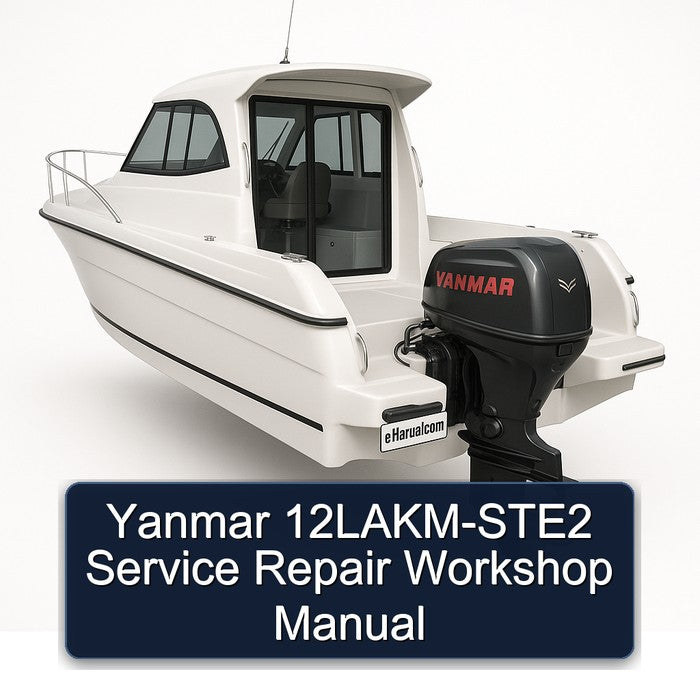 Yanmar 12lakm-ste2 Service Repair Workshop Manual