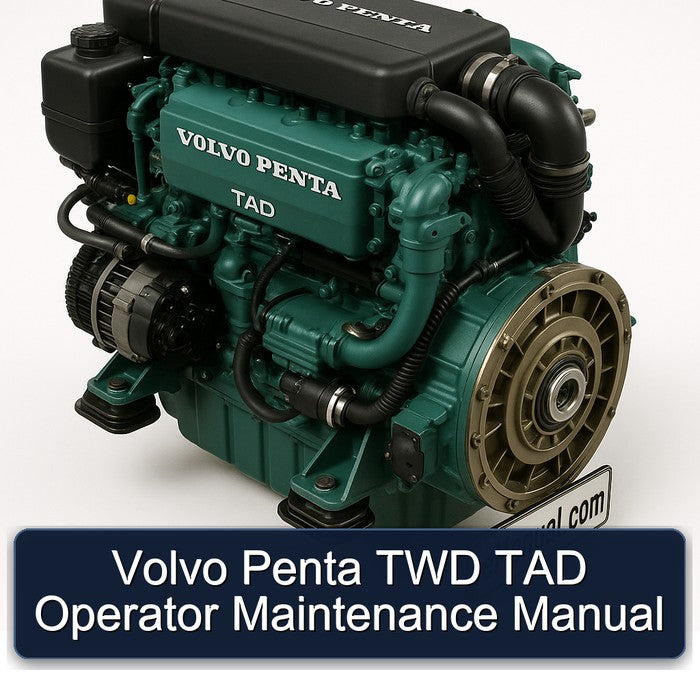 Volvo Penta TWD TAD Operator Service Repair Workshop Manual