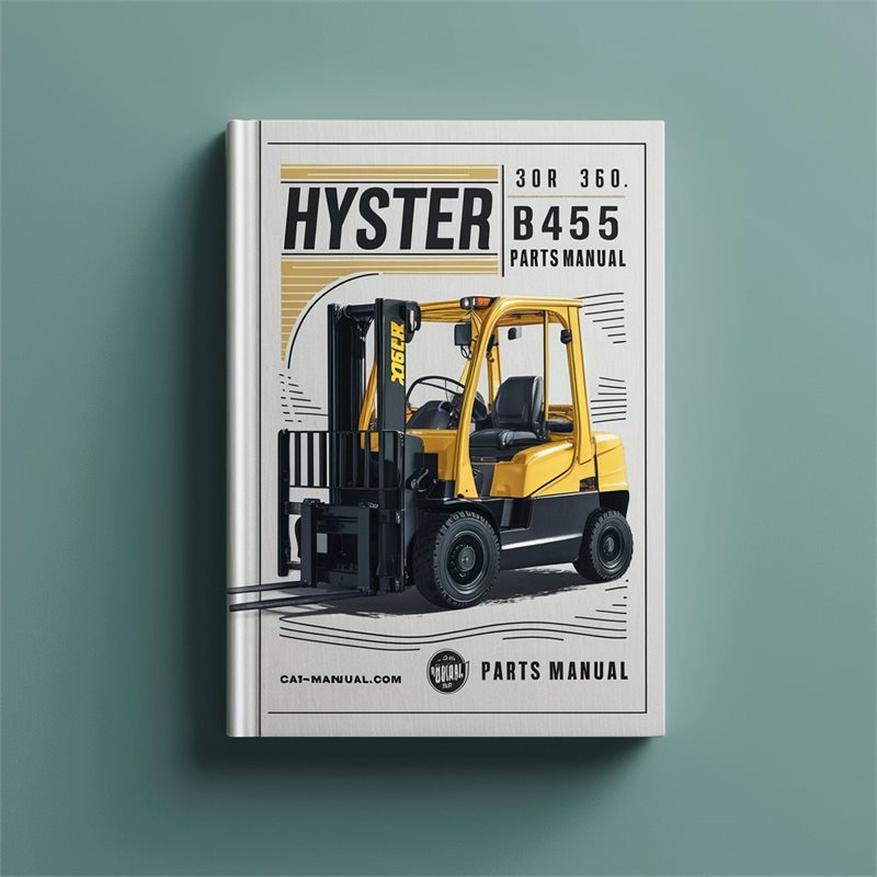 Hyster B455 (w20zr W30zr) Forklift Parts Catalog