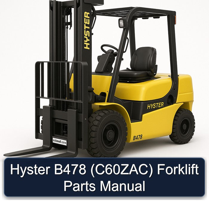 Hyster B478 (C60ZAC) Forklift Parts Catalog