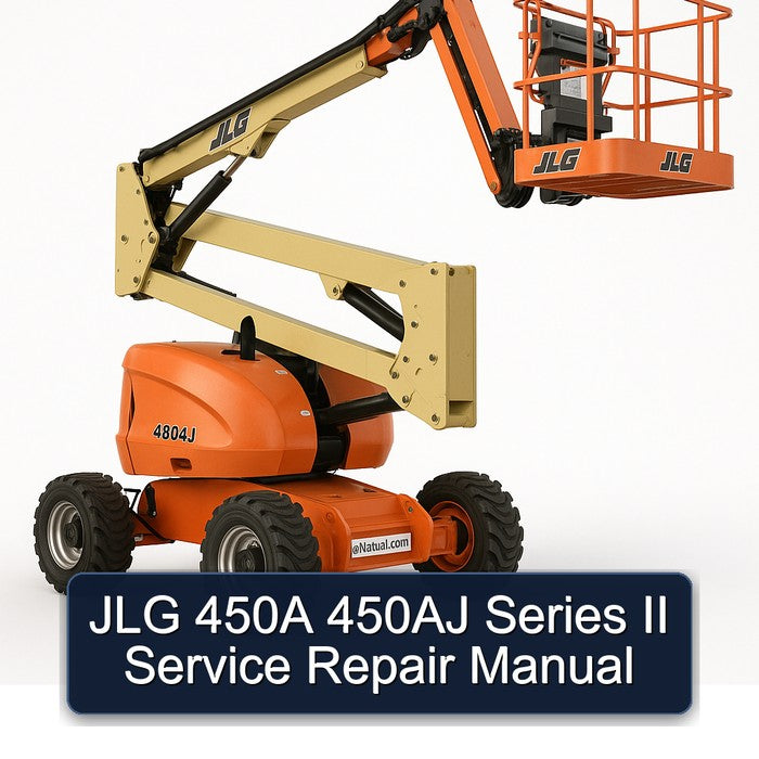 JLG 450A 450AJ Series II Service Repair Workshop Manual