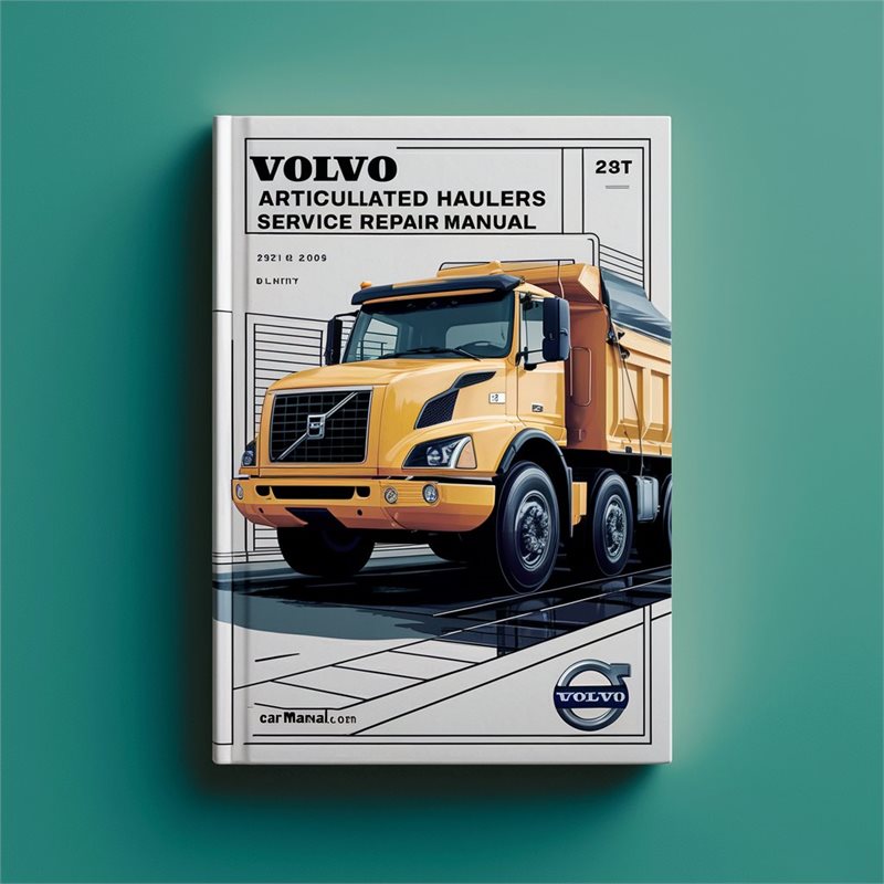 Volvo A35D Articulated Haulers (ART) Service Repair Workshop Manual