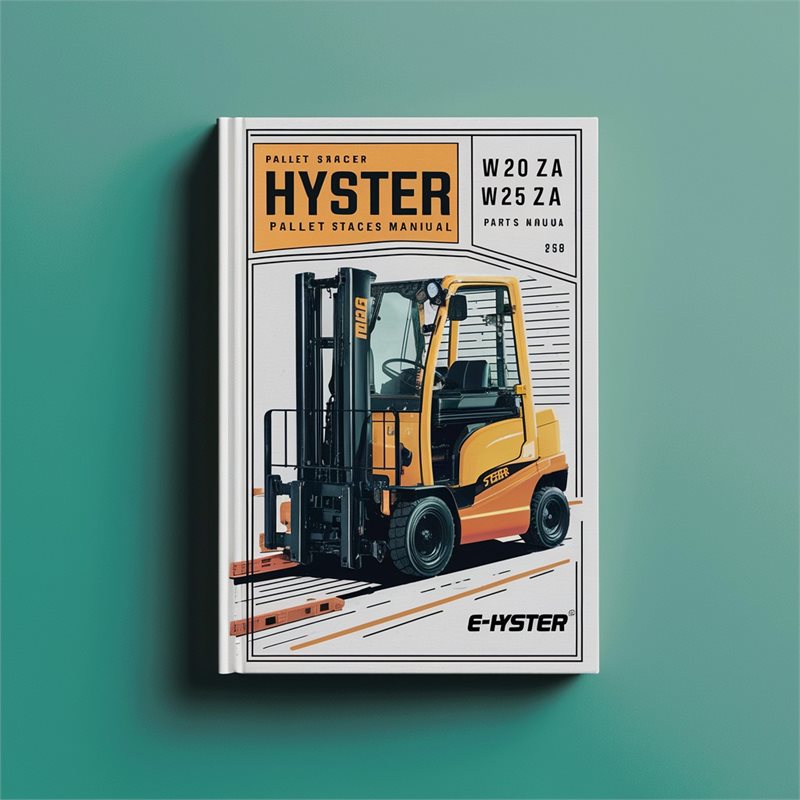 Hyster W20ZA W25ZA (A495) Pallet Stacker Parts Catalog