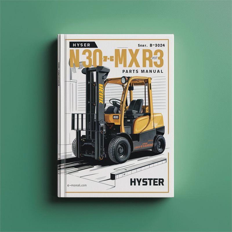 Hyster N30xmxdr3 N45xmxr3 (B264) Electric Reach Truck Parts Catalog