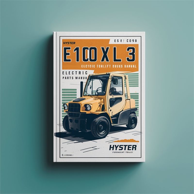 Hyster E100xl3 E100xl3s E120xl3 E70xl3 E80xl3 (C098) Electric Forklift Trucks Parts Catalog