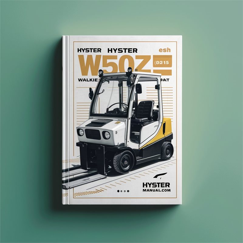 Hyster W50Z (D215) Walkie Pallet Truck Parts Catalog