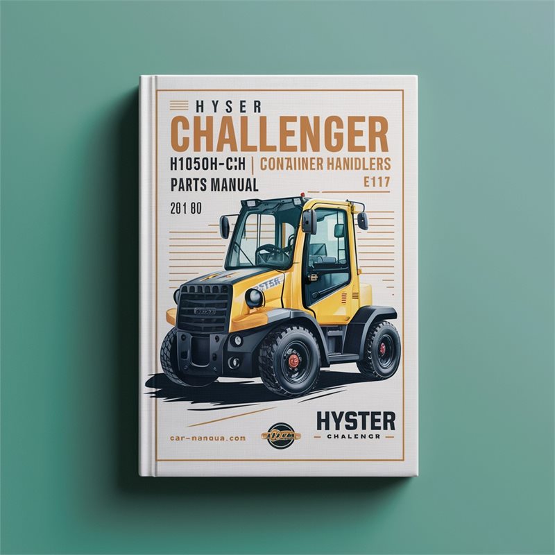 Hyster Challenger H1050hd-ch H1150hd-ch (E117) Container Handlers Parts Catalog