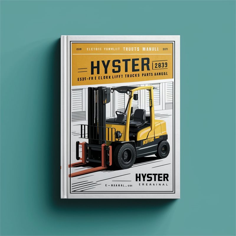Hyster E30FR E30FR-24 E35FR E40FR E45FR E50FR (Z943) Electric Forklift Trucks Parts Catalog