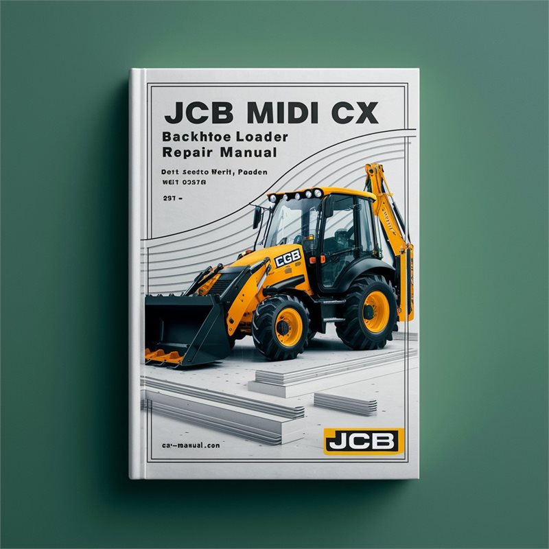 JCB Midi CX Backhoe Loader Service Repair Workshop Manual