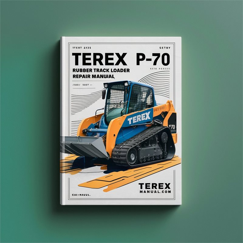 Terex PT-70 Rubber Track Loader Service Repair Workshop Manual