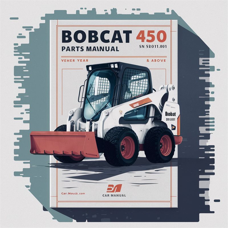 Bobcat 450 F Loader Parts SN 562011001 Above Catalog
